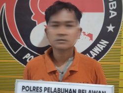Polres Pelabuhan Belawan Tangkap Bandar Sabu, Senapan dan Uang Belasan Juta Rupiah Diamankan