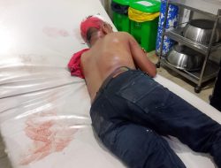 Tak Diberi Pinjam Becak, Sekelompok Pemuda Bacok Penjaga Malam