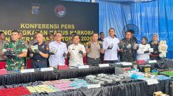 244 Hari Menjabat, Polrestabes Medan di Bawah Pimpinan Kombes Calvijn Ungkap 997 Kasus Narkoba