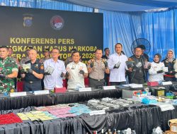 244 Hari Menjabat, Polrestabes Medan di Bawah Pimpinan Kombes Calvijn Ungkap 997 Kasus Narkoba