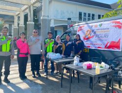 Polres Sibolga Gelar Pemeriksaan Kesehatan Gratis Sambut Hari Bhayangkara ke-80