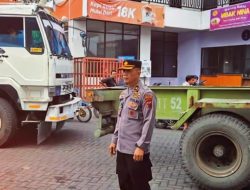 Kabag Ops Polres Pelabuhan Belawan Monitoring Pasokan BBM di SPBU Singapore Station
