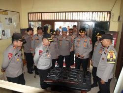 Kapolres Pelabuhan Belawan Kunker ke Polsek Hamparan Perak