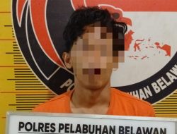 Sat Narkoba Polres Pelabuhan Belawan Tangkap 1 Pengedar dan 4 Pengguna Shabu di Labuhan Deli