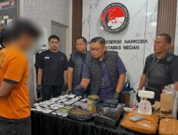 Modus Kirim Paket Jasa Ekspedisi, Polrestabes Medan Gulung Bandar Narkoba Lintas Pulau