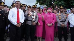 Suasana Penuh Haru dan Bahagia Selimuti Pisah Sambut Kapolres Nias Selatan