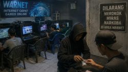 Polisi Gerebek Warnet Jalan Flamboyan yang Disulap Jadi Lokasi Transaksi Narkoba