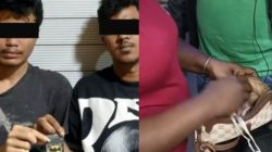 2 Pria Bersama Seorang Wanita Bandar Narkoba Ditangkap Polrestabes Medan