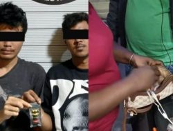 2 Pria Bersama Seorang Wanita Bandar Narkoba Ditangkap Polrestabes Medan