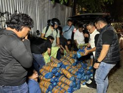 Kejar-kejaran, Satres Narkoba Polrestabes Medan Tabrak Mobil Asal Aceh Pembawa 93 Kg Ganja