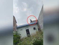 Lompati 10 Rumah, Dua Pengedar Sabu Bak Spiderman Ditangkap Polrestabes Medan