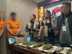 Kosan di Jalan Garpu Disulap Jadi Gudang Narkoba : BD dan Pengedar Diciduk