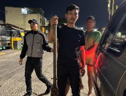 Hendak Curi Kabel, Tiga Pemuda Diamankan Tim Macan Polres Pelabuhan Belawan 