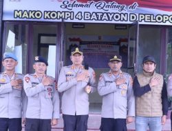 Perkuat Sinergi : Kapolres Bener Meriah Kunjungi Kompi 4 Batalyon B Pelopor Sat Brimob Polda Aceh