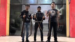 Polres Pelabuhan Belawan Amankan 7 Sajam dari Rumah Kosong yang Diduga Markas Geng Motor