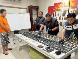 Polrestabes Medan Tangkap Pengedar Narkoba Jaringan Malaysia : 450 Pcs Pod Getar Diamankan