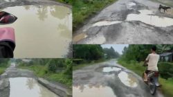 Jalan Provinsi Menuju Sirombu Rusak Bak Kubangan, Warga Mengeluh dan Desak Gubernur Sumut Segera Perbaiki