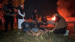 Polrestabes Medan Obrak-Abrik Sarang Narkoba Jermal 12, 3 Orang Diamankan
