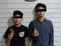 Dua Pemuda Edarkan Pod Getar dan Ekstasi di Medan Ditangkap Polisi