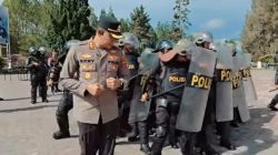 Kapolres Bener Meriah Cek Kesiapan Personel dan Perlengkapan Dalmas Sat Samapta